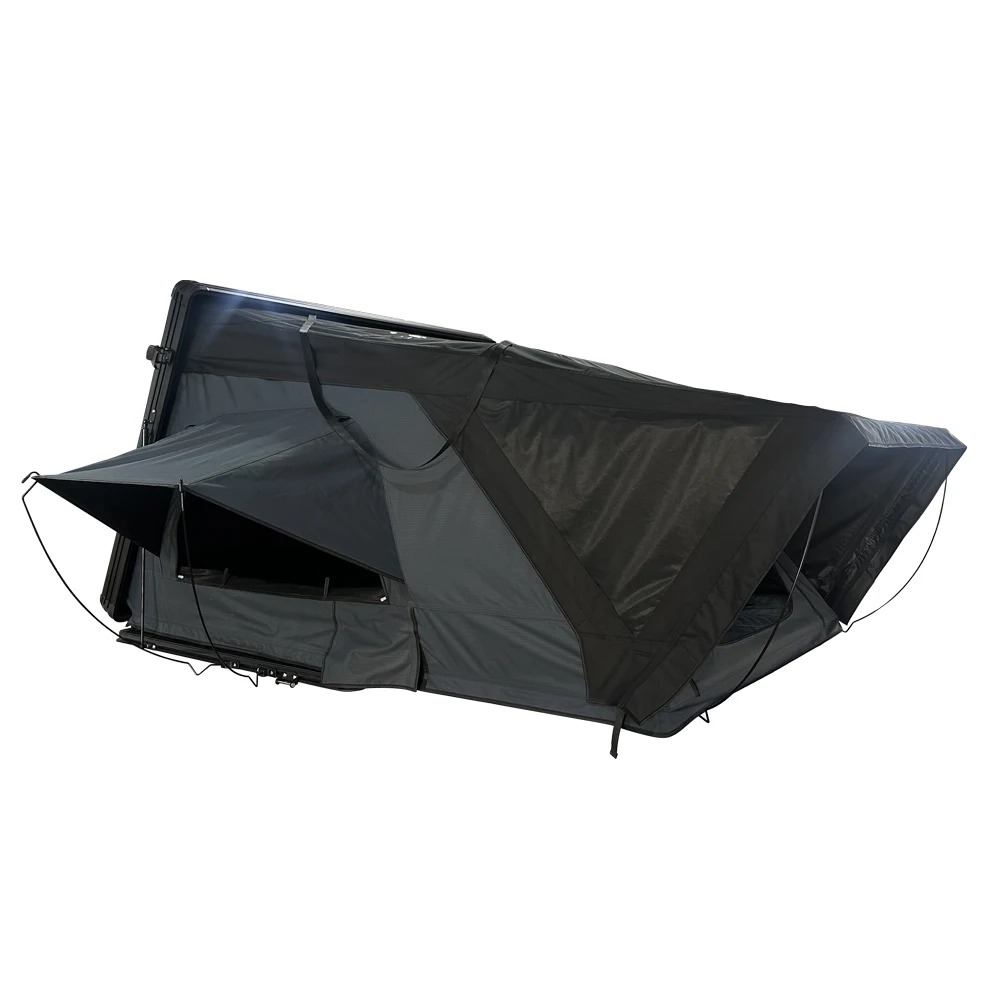 New Car Roof Top Tent 4x4 Car Roof Tent Total Waterproof OEM Customization Aluminum Hard Shell Car Roof Top Tent  Quality